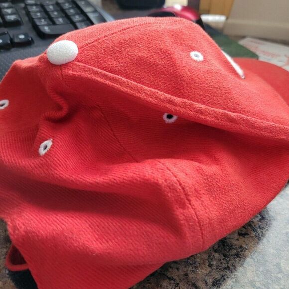 Vintage RARE Detroit Red Wings Hockey Hat Cap Patch Twins Ent. Official 1926 EUC - Picture 7 of 11